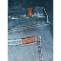 7 for All Mankind Straight Leg Jeans - Made in Italy - Size 29 (Should fit SA36)