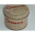 Vintage Chemico household cleaner tin