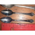 3 x Small Spoons - Salt Spoons