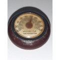 Vintage Tel-Tru Cub Thermometer - Car Thermometer - Made in USA