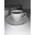 Arzborg Germany - 7 x Miniature Cups and Saucers