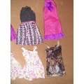 9 x Barbie Doll Dresses