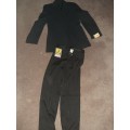 Boys Suite Jacket and Pants - Black - Size 11 Years