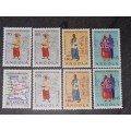 8 x Angola stamps