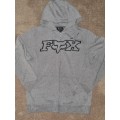 Fox Hoodie / Zip up hoodie - Size S