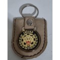 Leather Key Ring / Key holder - Jaguar