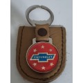 Leather Key Ring / Key holder - Chevrolet