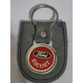Leather Key Ring / Key holder - Ford Escort