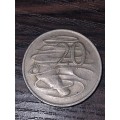 1975 20 cent Australia coin