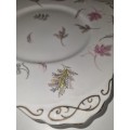 Beautiful Small Biscuit Plate with gold trim - Tuscan Fine English Bone China - Windswept - England