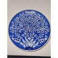 Turkye Gini Kutahya Handmade Ceramic Pottery Plate - Diameter - 18cm - Beautiful!!!