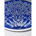 Turkye Gini Kutahya Handmade Ceramic Pottery Plate - Diameter - 18cm - Beautiful!!!