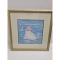 Large Ivan Anderson Print - Framed - Baby