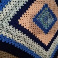Beautiful Crochet Blanket - 79cm x 79cm