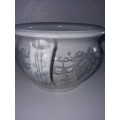 Beautiful Vintage Porcelain Chamber Pot - Stamped