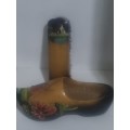 2 Piece Handpainted wooden Holland Clog and Brush set