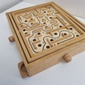 Wooden Labyrinth Maze Board Game