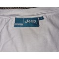 White Jeep T-Shirt - Size S