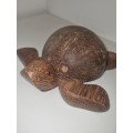 Beautiful Wooden Turtle Shaped Ashtray - Coconut shell