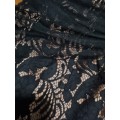 Beautiful Jason Kieck Black Lace Dress - One Shoulder Dress - Size Small