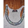 Beautiful Grey Top with glitter detail - Size M