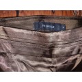 Bronze Pringle Pants with scrunch legs - Size 8