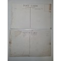 2 x Vintage Post Cards