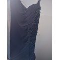 Black One Shoulder Frank Lyman Dress - Size UK 10 (Will fit SA 34)  Designer Dress