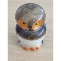 Genuine Alabaster Owl - Made in Italy