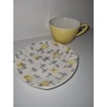Small Cup and Saucer Duo - Midwinter England - Savanna by Jessie Tait
