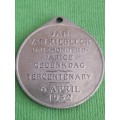 6 April 1952 Jan Van Riebeeck Tercentenary Medal - Driehonderdjarige Gedenkdag