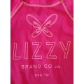 Pink Lizzy Long Sleeve Swim Top - 7-8 Years