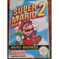 Vintage Nintendo Super Mario Bros 2 Game with Instruction Booklet