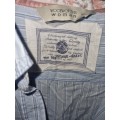 Woolworths Striped Longsleeve Shirt - The Boyfriend Shirt - Size 18