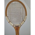Vintage Dunlop Wooden Tennis Racket - Maxply