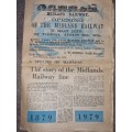 1979 Newspaper celebrating 100 years of Midland Railway Opening - Graaff Reinet
