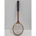Vintage Slazenger "Queens" Wooden Tennis Racket - Made in England
