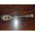 Vintage Metal / Silver plated Pasta Spoon
