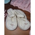 Vintage Baby Lot - Incl. Knitted Jersey, 6 Booties, etc.