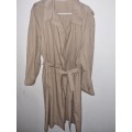 Beautiful Camel Colour Belted Coat - Size 48