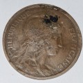1917 Liberte Egalite France Coin