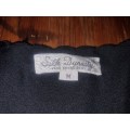 Black Silk Dynasty Hand Embroidered Cami / Top - Size M