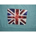 Top with sequins Union Jack detail - Size M