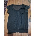 Beautiful Black Top - Size M