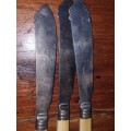 3 x Vintage Knives - Stamped