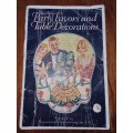 How to make Party Favors and Table Decorations - Vintage book