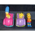 3 x Bart Simpton Figurines