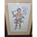 Framed Barbara Tyrrell Lithograph - Signed and numbered