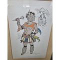 Framed Barbara Tyrrell Lithograph - Signed and numbered