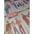 6 x Vintage Clothing Patterns - Boy